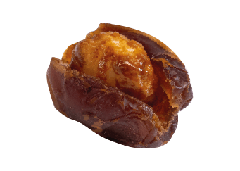 Kholas Date stuffed with Caramelized Macadamia