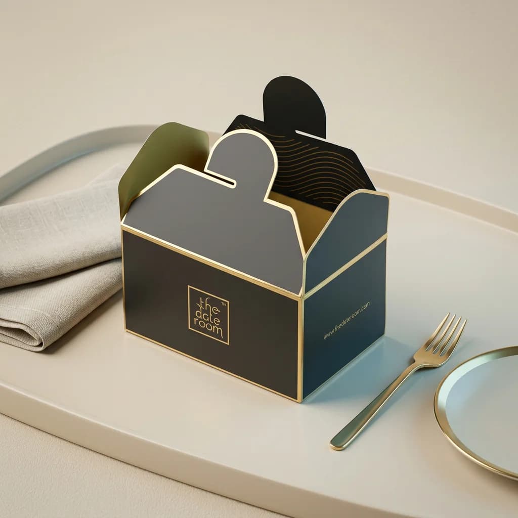 The Date Room Cake - Pecan — packaging view