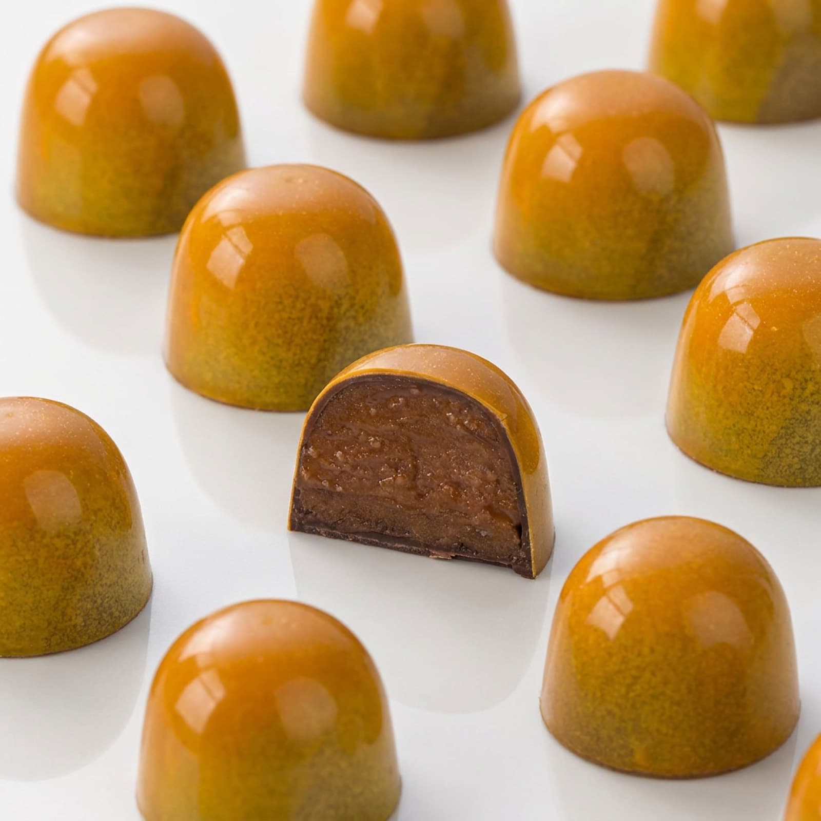 Orange Spices Dates Bonbon — Chocolate Dipped Dates