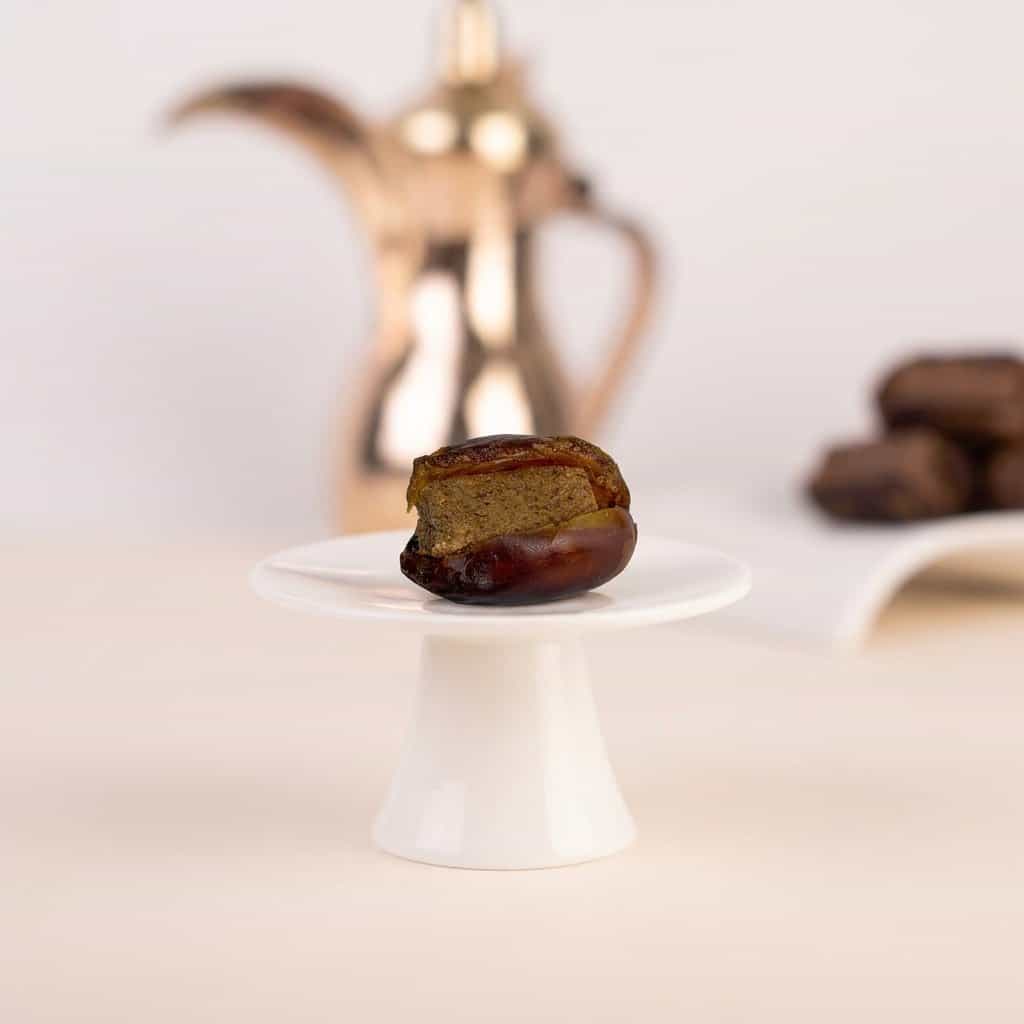 Kholas Dates stuffed with Karak Tea — Al Barzah Collection