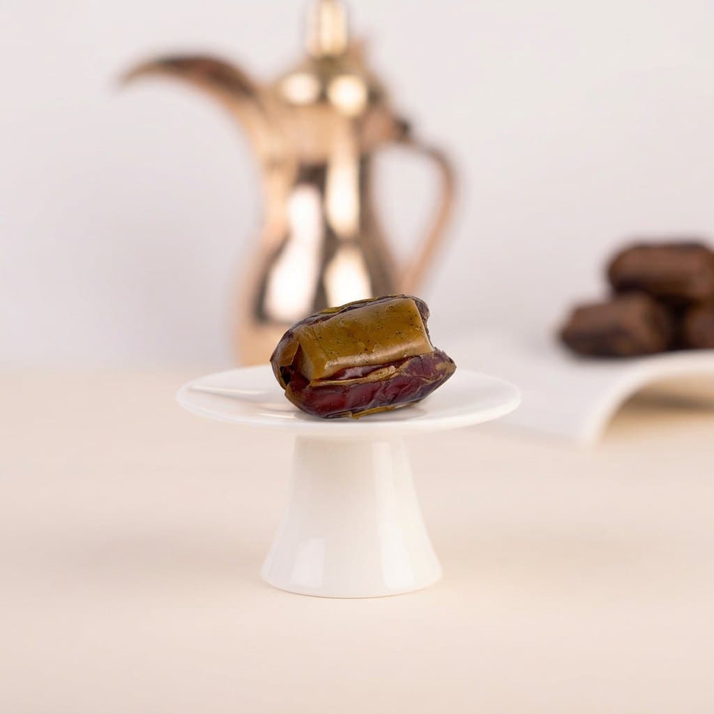Kholas Dates stuffed with Vanilla Toffee — Al Barzah Collection — Stuffed Dates